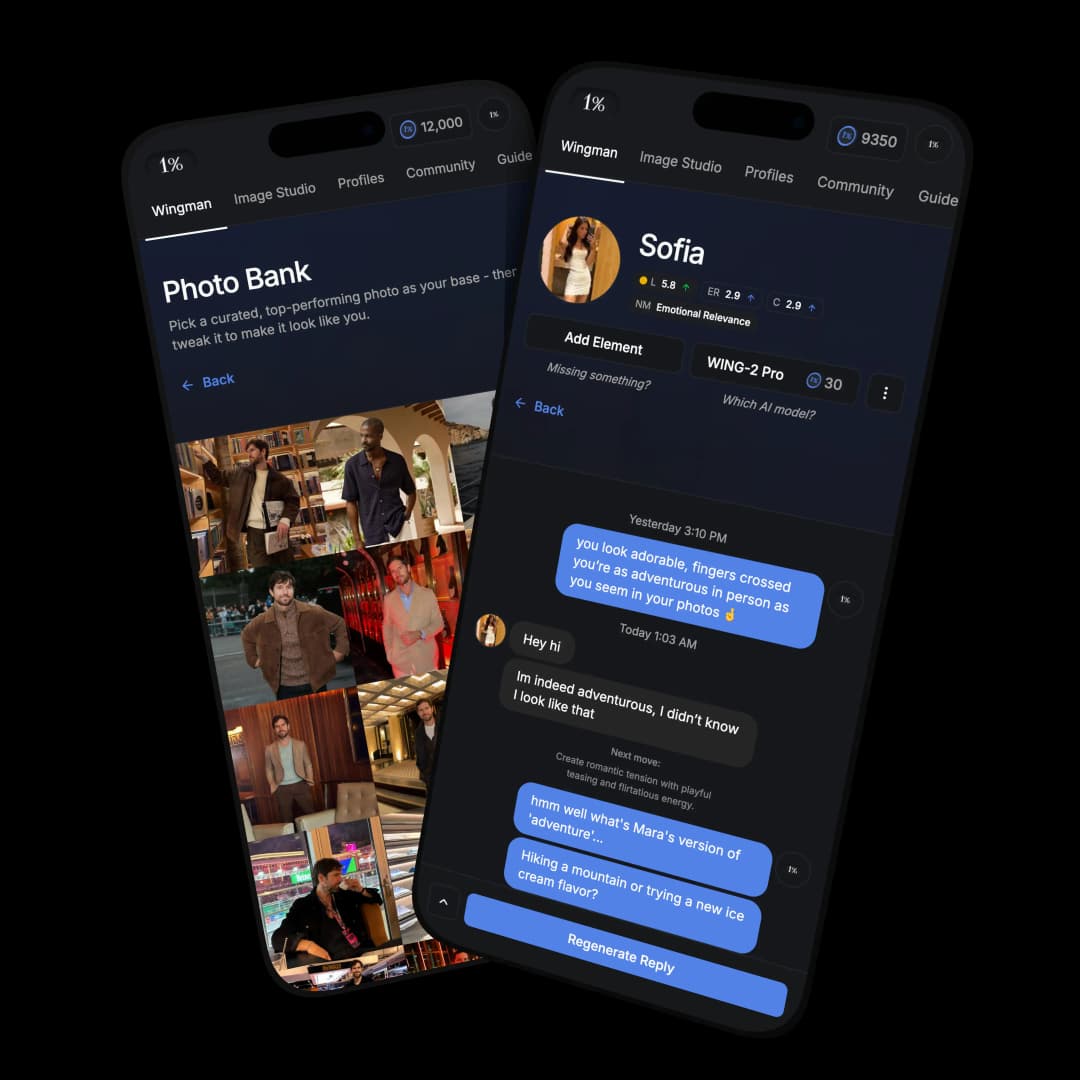 The 1% App Now Makes This Super Easy For Guys